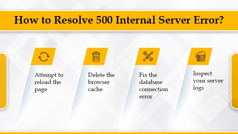 How to Resolve 500 Internal Server Error?