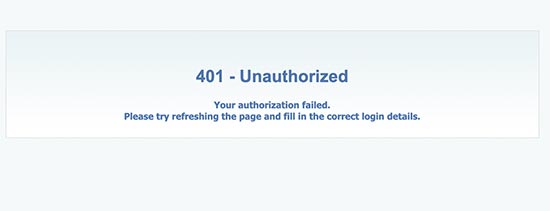 What Is The 401 Error And How To Troubleshoot It 